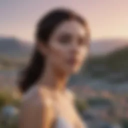 A serene landscape symbolizing inner peace