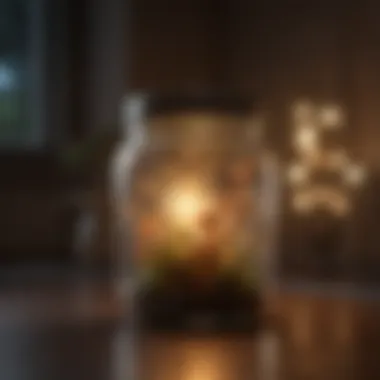 Luminous Firefly Jar