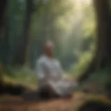 Meditating in Nature