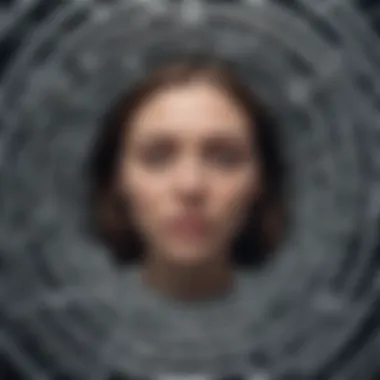 Navigating the labyrinth of unexplained emotions Mind maze symbolizing unexplained sadness