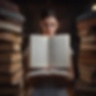 Unveiling Hidden Truths Mystical representation of self-discovery through books