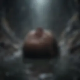 Illustration depicting the depths of despair