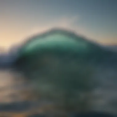 The Waves of Emotion An abstract representation of emotional waves illustrating the ups and downs of feelings