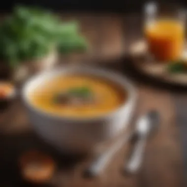 Nourishing Bone Broth for Gut Repair A bowl of bone broth highlighting its nourishing properties