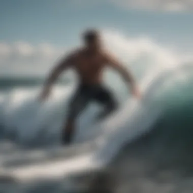 Ocean waves crashing on rocks showing strength and perseverance