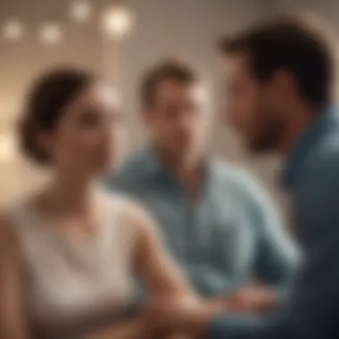 Therapeutic Support Couple attending marriage counseling