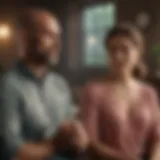 Couple practicing mindfulness together