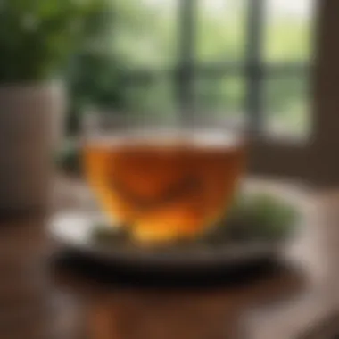 Parasite Tea Relaxation Scene