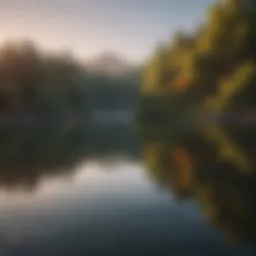 Reflection in a Tranquil Lake