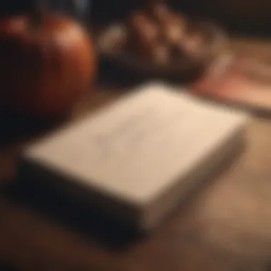 A notebook with handwritten notes on gratitude.