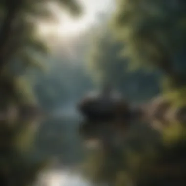 Serenity Amidst Nature Mindfulness practice in nature
