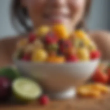 A vibrant assortment of nutritious foods