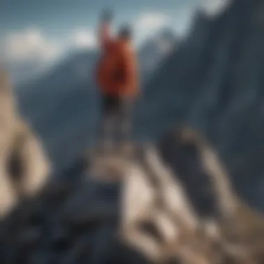Reaching New Heights in Goal Attainment Mountain Peak - Goal Achievement