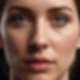 Abstract representation of self-awareness in personal growth