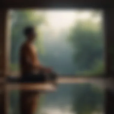 The Power of Meditation for Mindfulness A person meditating in a tranquil environment