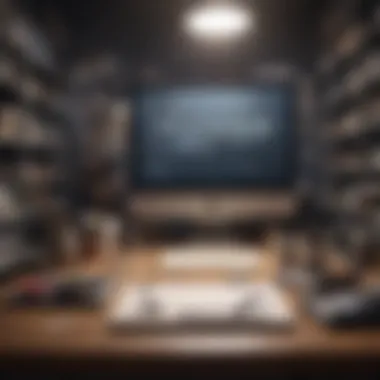 Clarity Through Organization An organized workspace symbolizing mental clarity