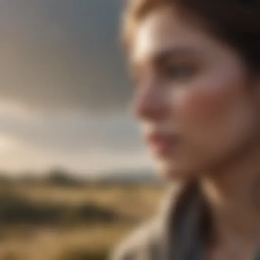 A serene landscape symbolizing emotional healing