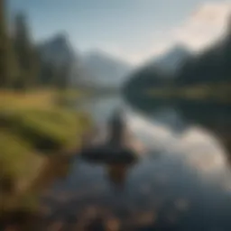 A serene landscape symbolizing inner peace and self-discovery.