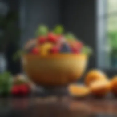 Wellness and Vitality A collection of healthy foods promoting wellness and vitality