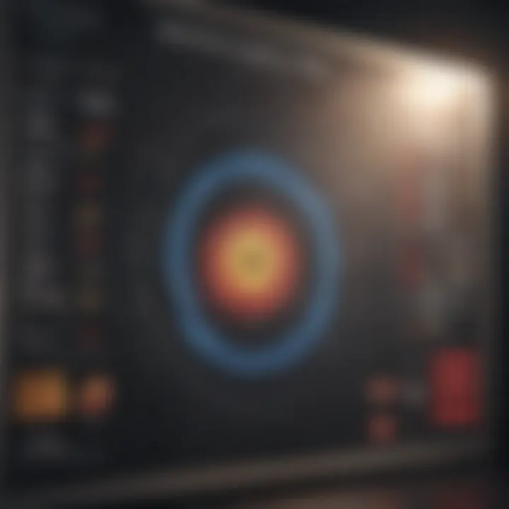 A target board symbolizing measurable outcomes in personal development