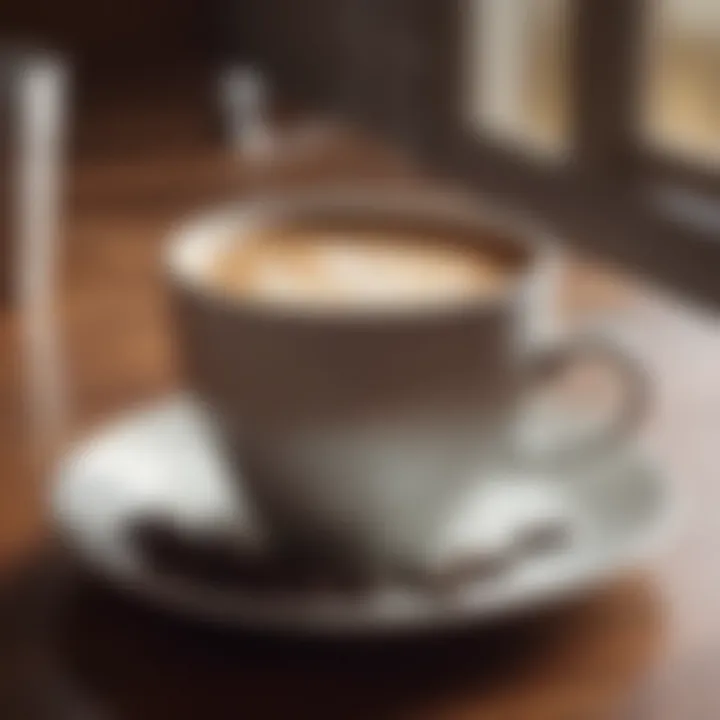 A close-up of a warm cup of coffee, representing comfort and connection in morning rituals.