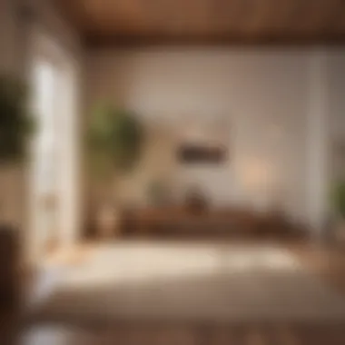 Tranquility and Mindfulness A calm meditation space with soft lighting and soothing elements, embodying tranquility and mindfulness.