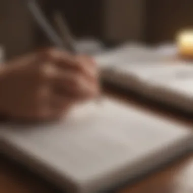 Writing for Empowerment An open journal with motivational quotes written on its pages