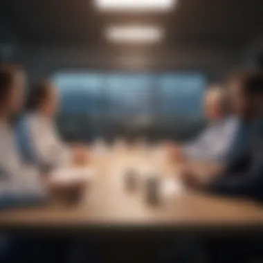 Collaboration for Optimal Outcomes Collaborative team meeting in a healthcare setting