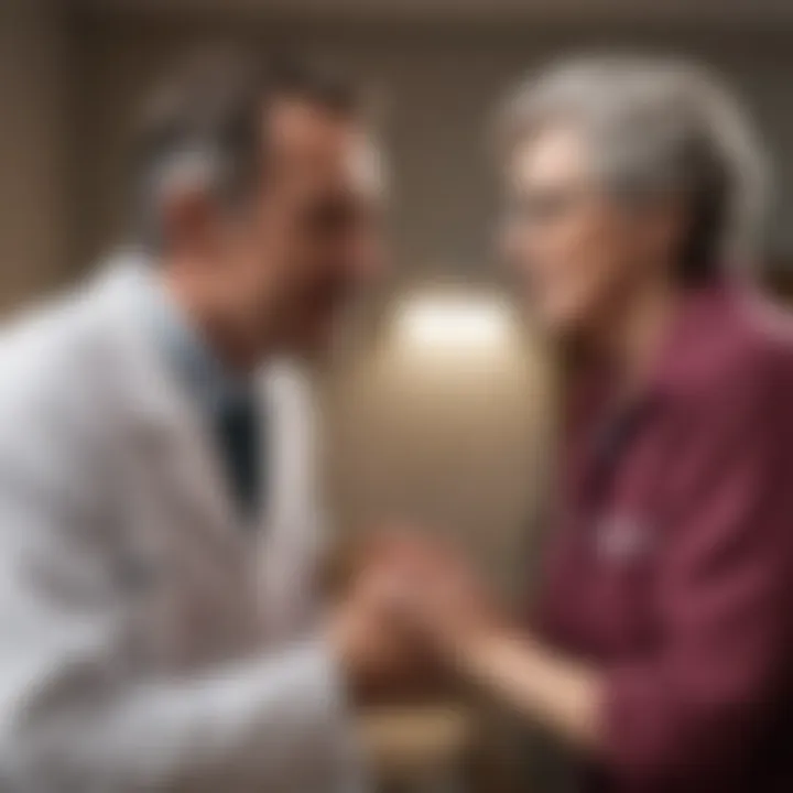 Therapeutic interaction between a caregiver and a patient