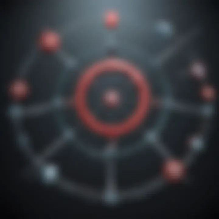 An illustration of effective communication strategies represented by interconnected symbols.