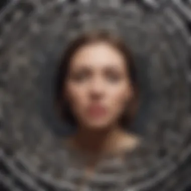 Maze depicting the complexity of emotions
