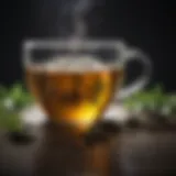 Herbal tea infusion for detoxification