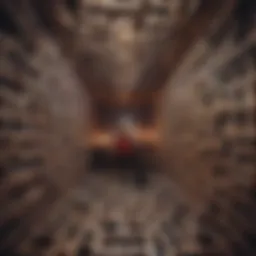 Cognitive patterns of overthinking depicted through a maze