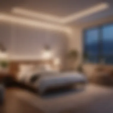 Creating a calming sleep space Bedroom environment conducive to relaxation