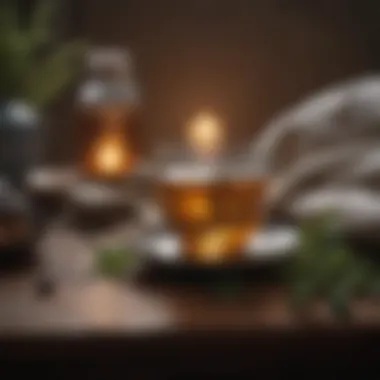 Soothing rituals for better sleep Herbal tea for relaxation before bedtime