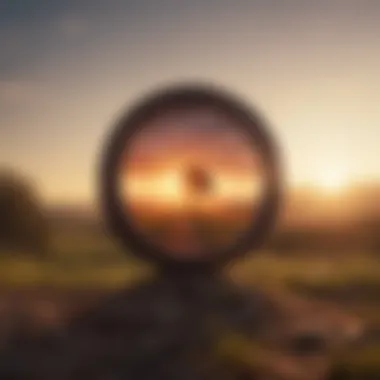Serene Sunrise: A Fresh Start A serene sunrise over a tranquil landscape symbolizing a fresh start.