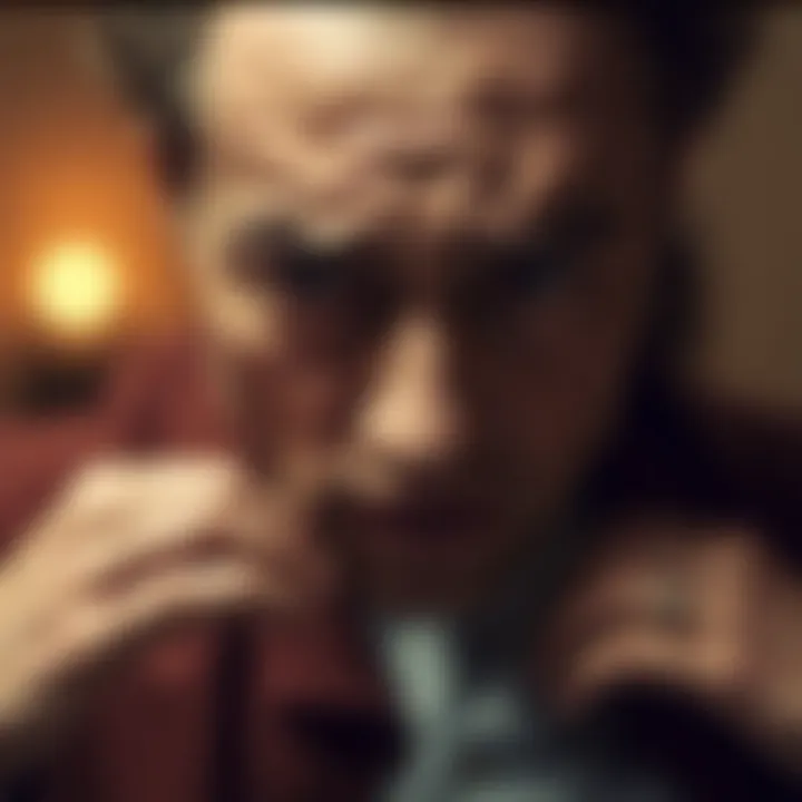 A person looking conflicted, symbolizing the inner turmoil of passive-aggressiveness