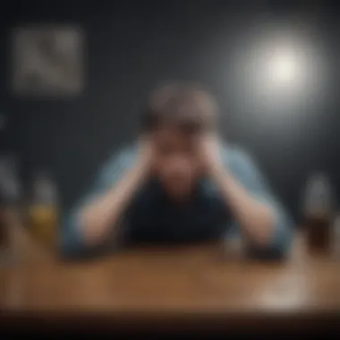 Psychological Dimensions of Depression Conceptual image depicting psychological aspects of chronic depression