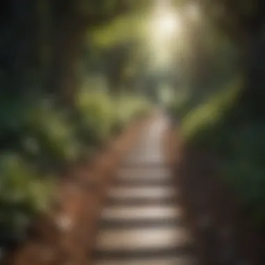 Pathway to Self-Discovery A pathway leading to self-discovery