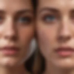 A visual representation of the duality of shame and guilt