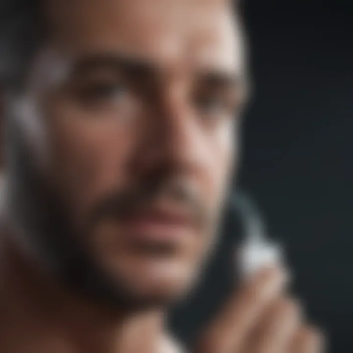 Breathing techniques demonstration