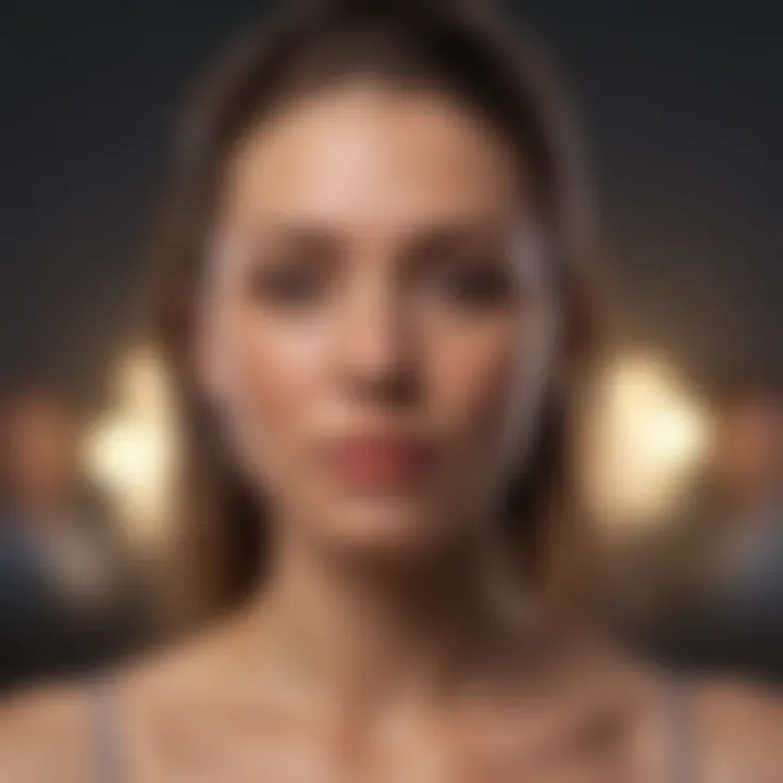 Cultural symbols representing diverse interpretations of body language