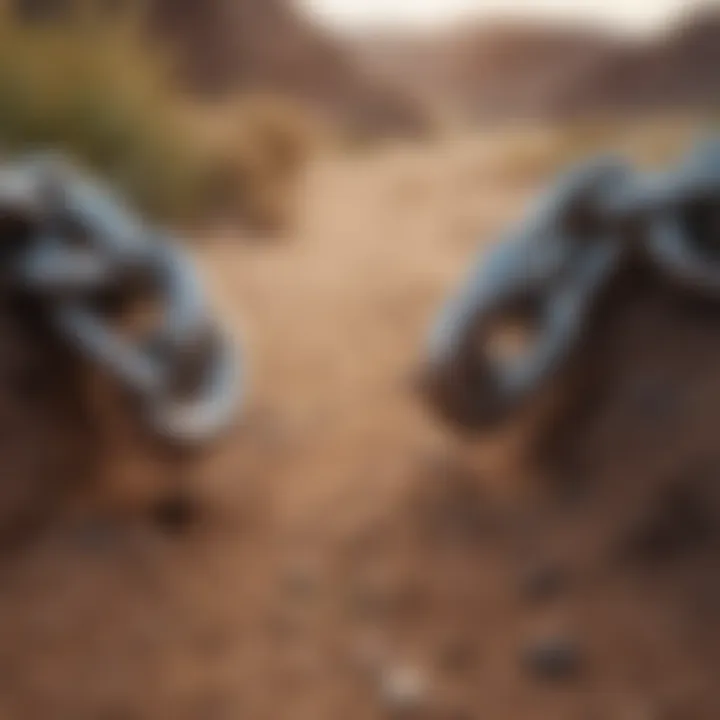 A broken chain symbolizing eroded trust