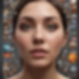 A vibrant collage of images representing aspirations and dreams.