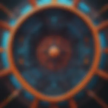 Vibrant Geometric Inspiration Abstract geometric design with vibrant colors