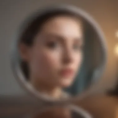 Mirror of Self-Reflection Self-Reflection Mirror Illustration