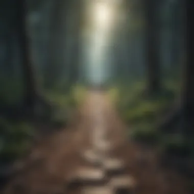 Conceptual Illustration of Pathways to Healing Pathways to Healing - Conceptual Illustration